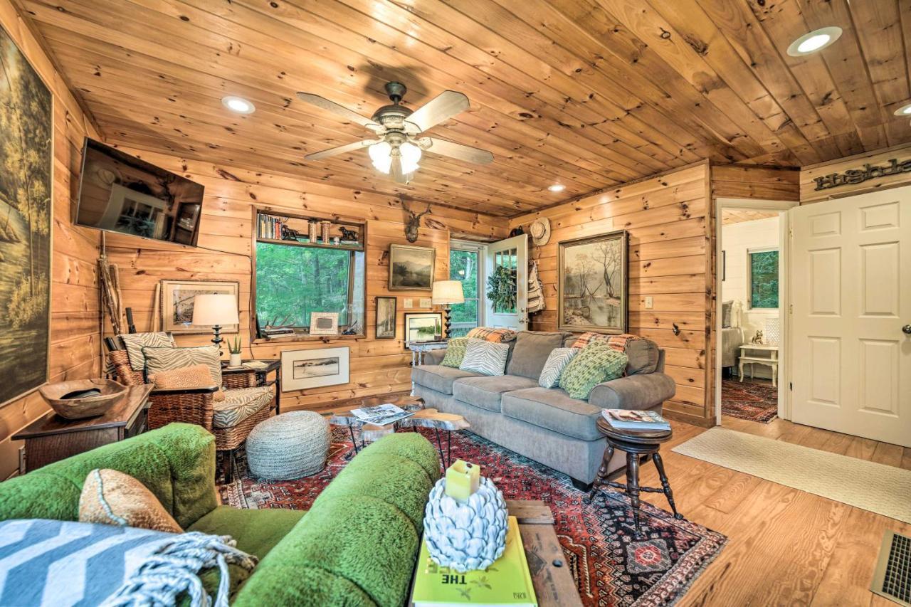 Highlands Cabin On Buck Creek About 8 Mi To Town! Ngoại thất bức ảnh